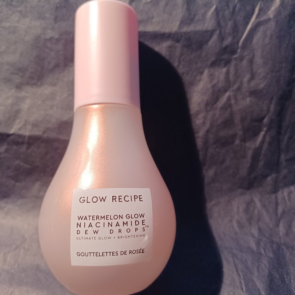 GLOW Recipe Watermelon Glow Niacinamide Dew Drops & Bonus Trial set Toner Pads - Picture 2 of 3